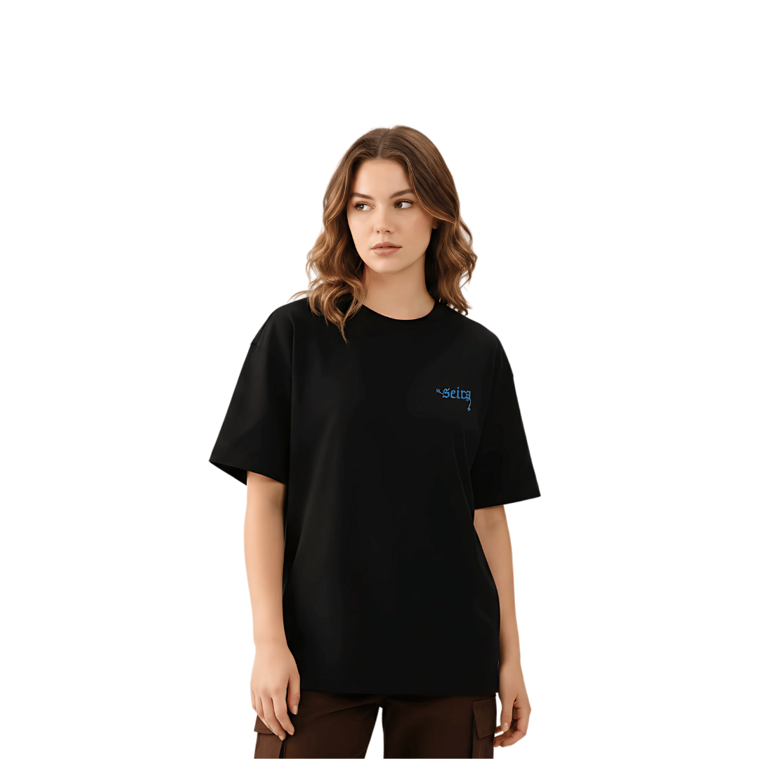 Blue Nova T-Shirt: Cosmic Elegance Collection - Image 3