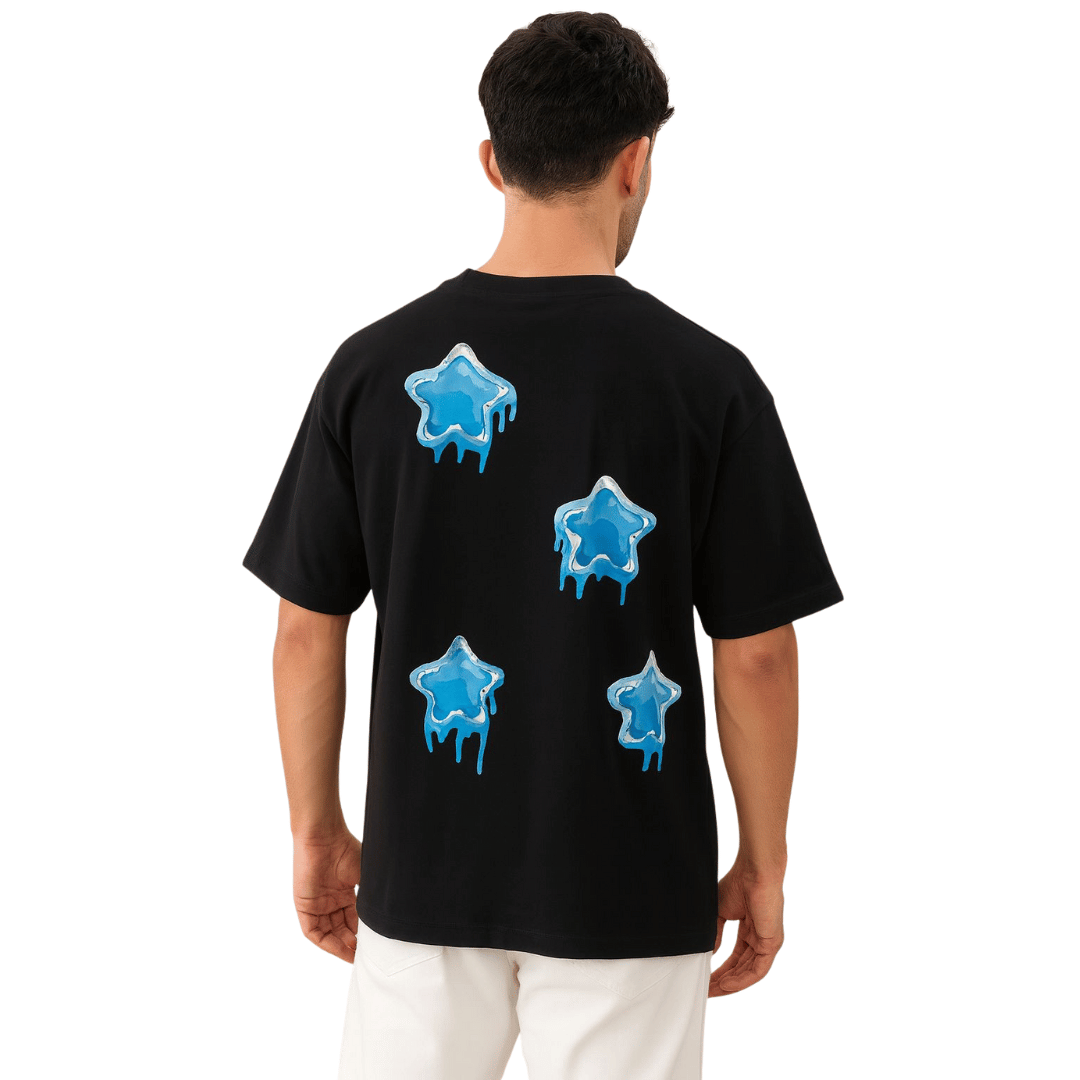 Blue Nova T-Shirt: Cosmic Elegance Collection - Image 2